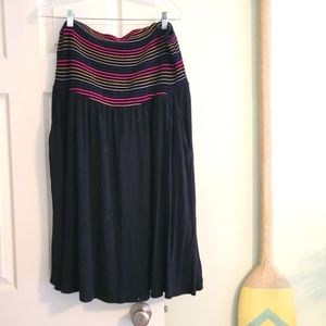 Torrid Size 2 Smocked Neon Stripes Dress XXL Plus